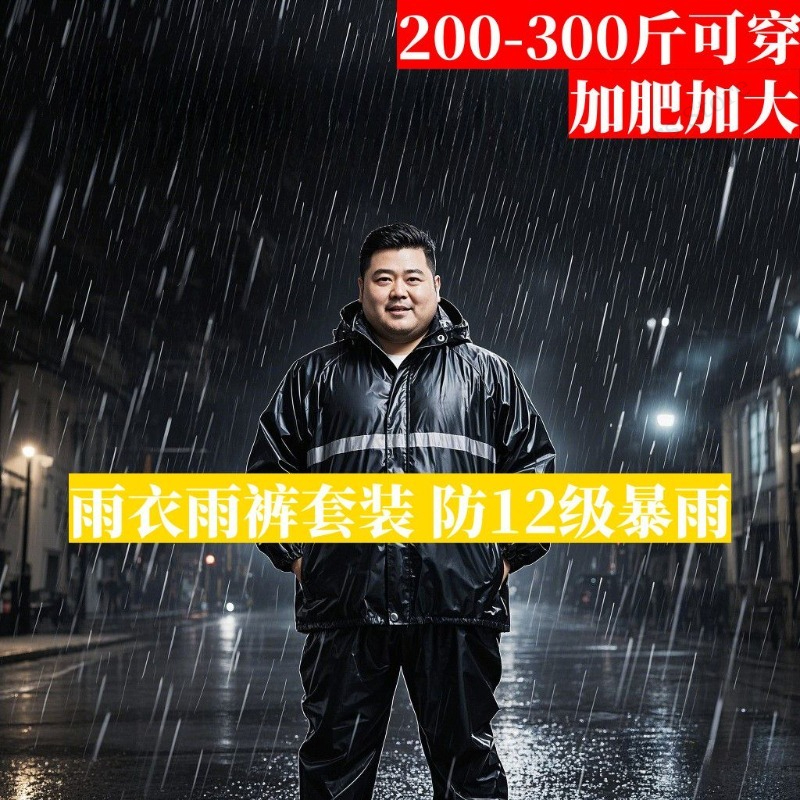 Plus Size Rain Suit Separate M - Fishing Jacket Waterproof 评论和价格