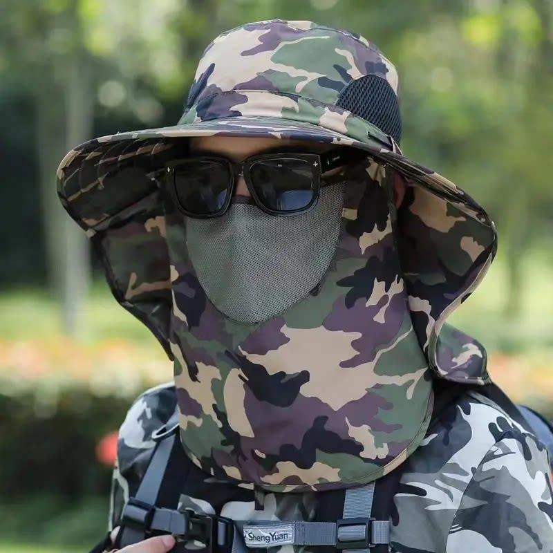 Outdoor Fishing Hat Men's UV P - Fishing Hat 评论和价格