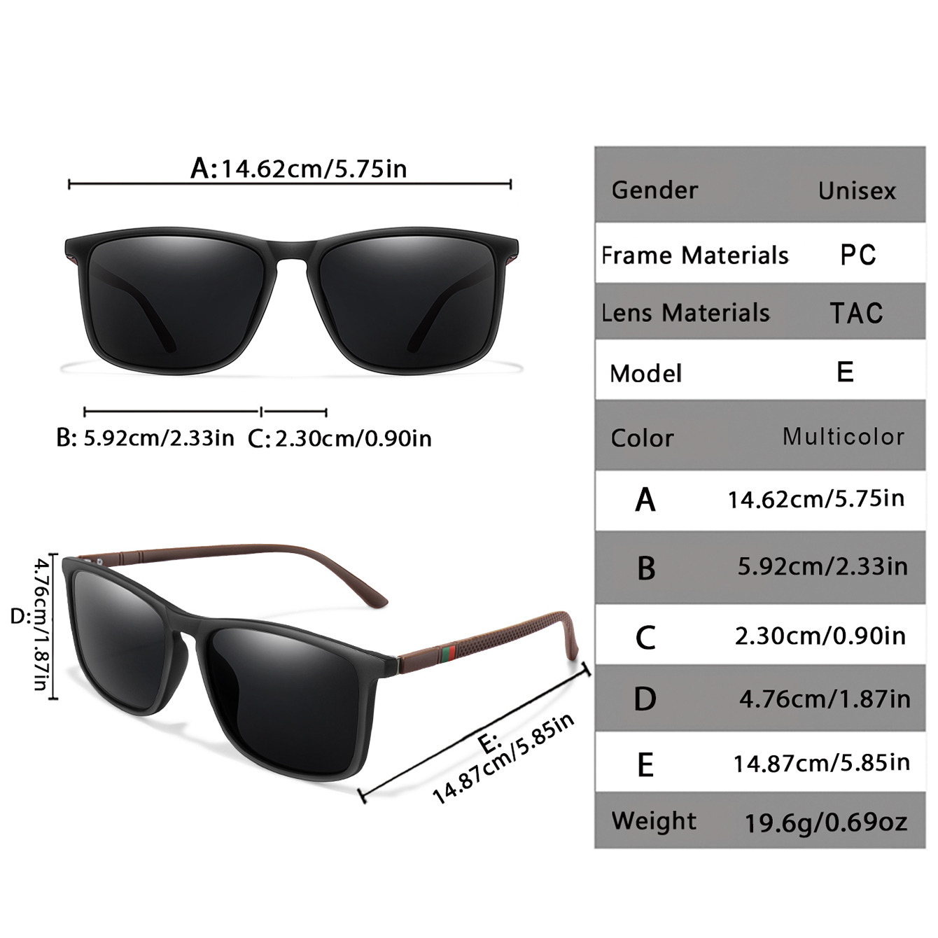 Men's Classic Polarized Sungla - Fishing Sunglasses Polarized 评论和价格