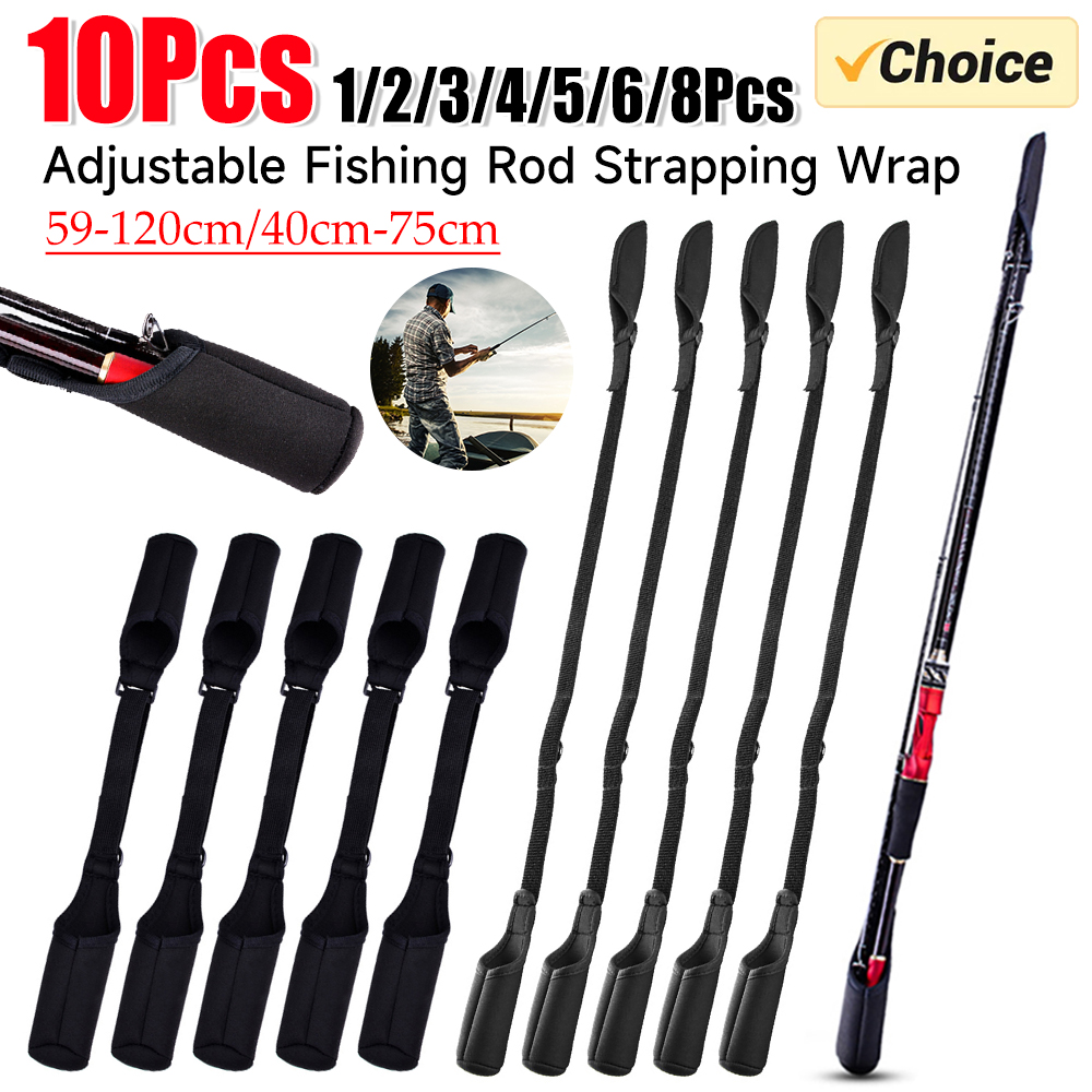 1-10PCS Fishing Rod Socks Srta - Fishing Socks 评论和价格
