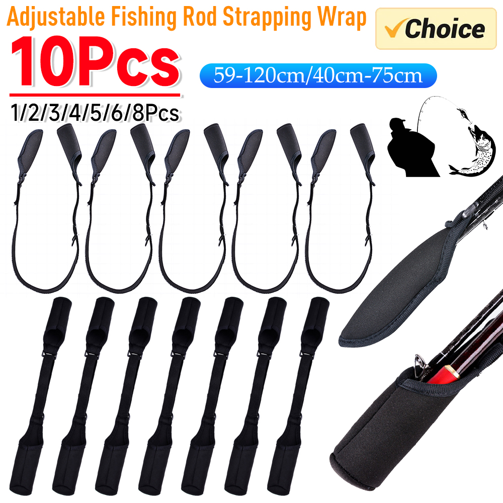 1-10PCS Fishing Rod Socks Srta - Fishing Socks 评论和价格