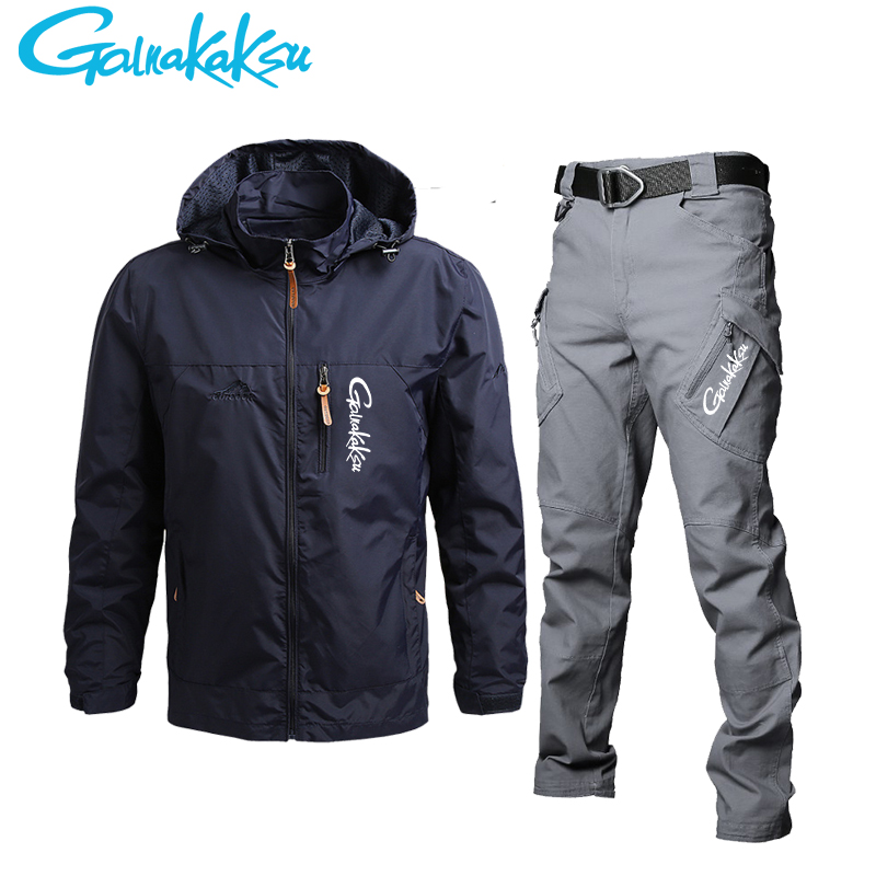 Men's Waterproof Hooded Jacket - Fishing Jacket Waterproof 评论和价格
