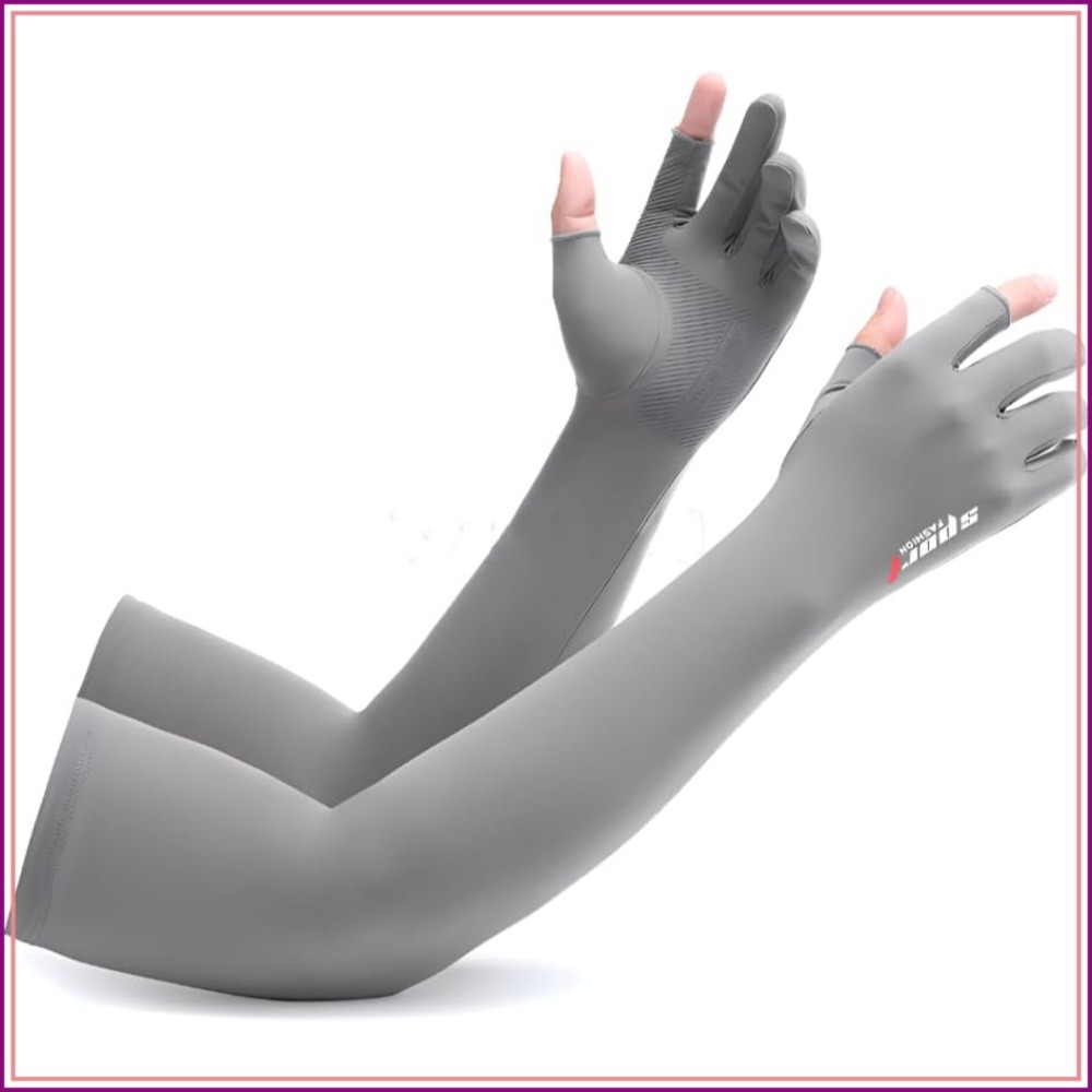 UV Protection Armsleeves with  - Fishing Gloves 评论和价格