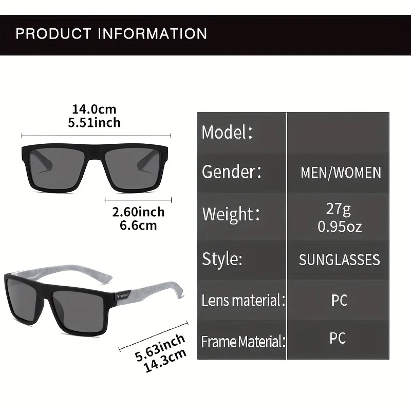 Fashion Vintage Square Polariz - Fishing Sunglasses Polarized 评论和价格