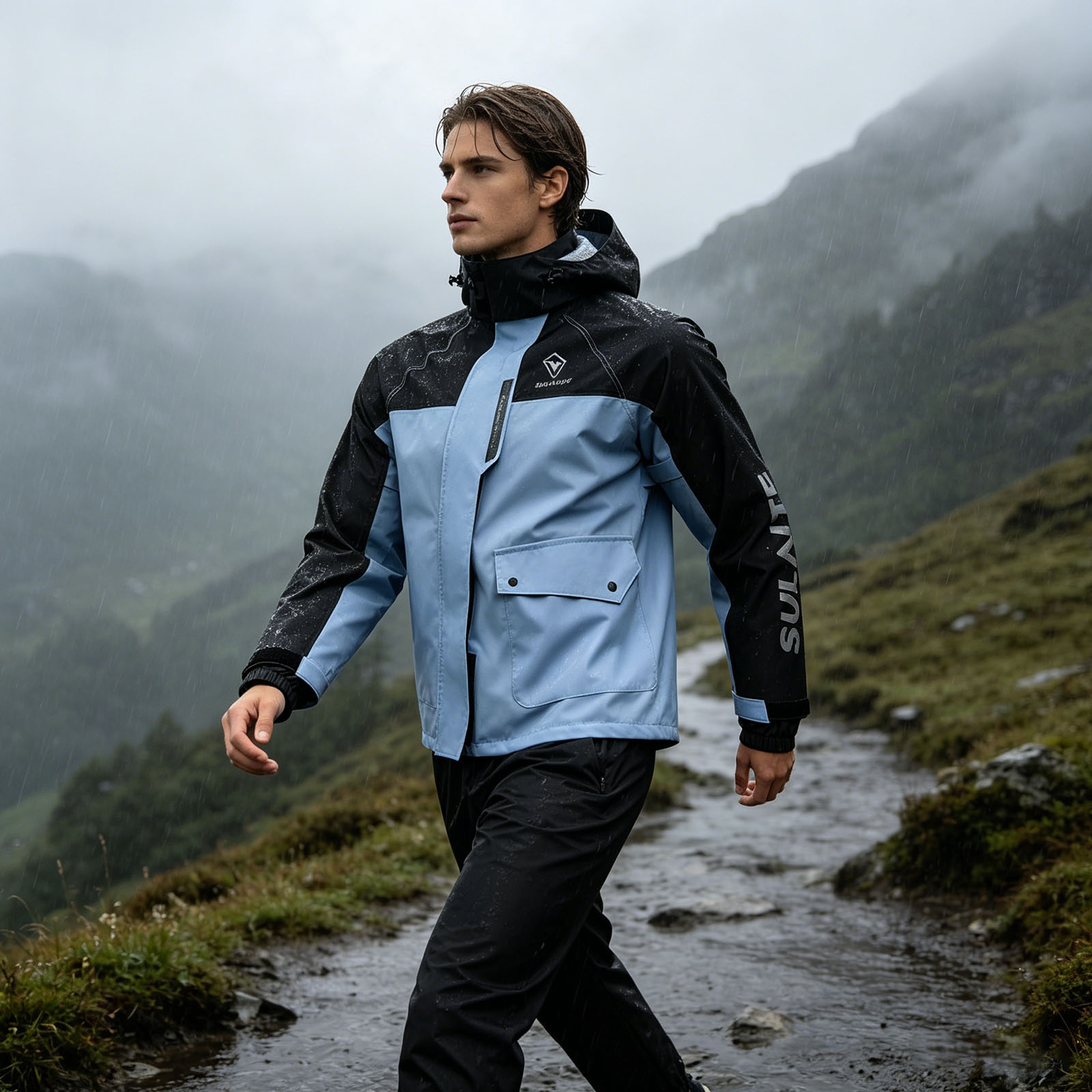 Motorcycle Rain Suit for Men & - Fishing Jacket Waterproof 评论和价格