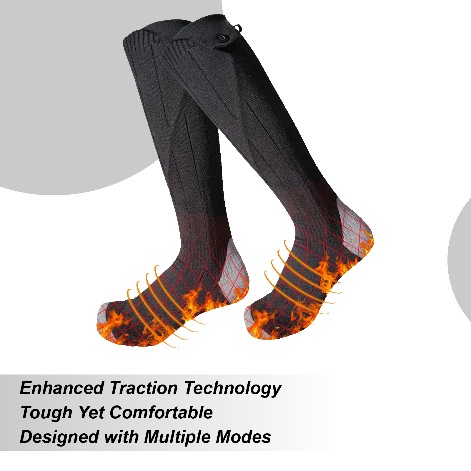 Heated Socks for Men Cordless  - Fishing Socks 评论和价格