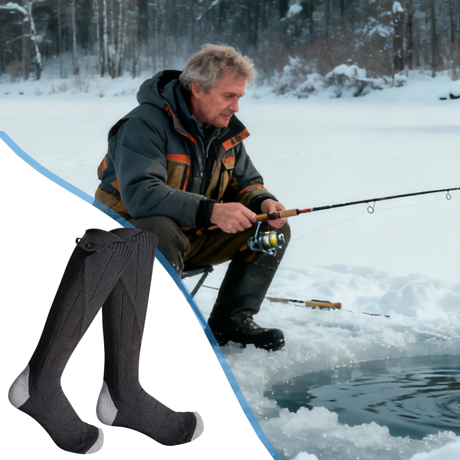 Heated Socks for Men Cordless  - Fishing Socks 评论和价格