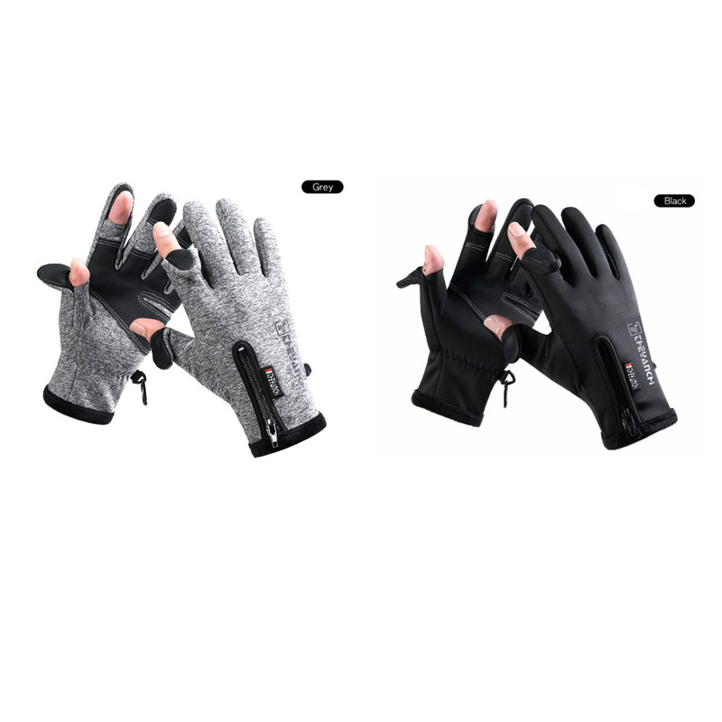 Winter Fishing Gloves 2 Finger - Fishing Gloves 评论和价格