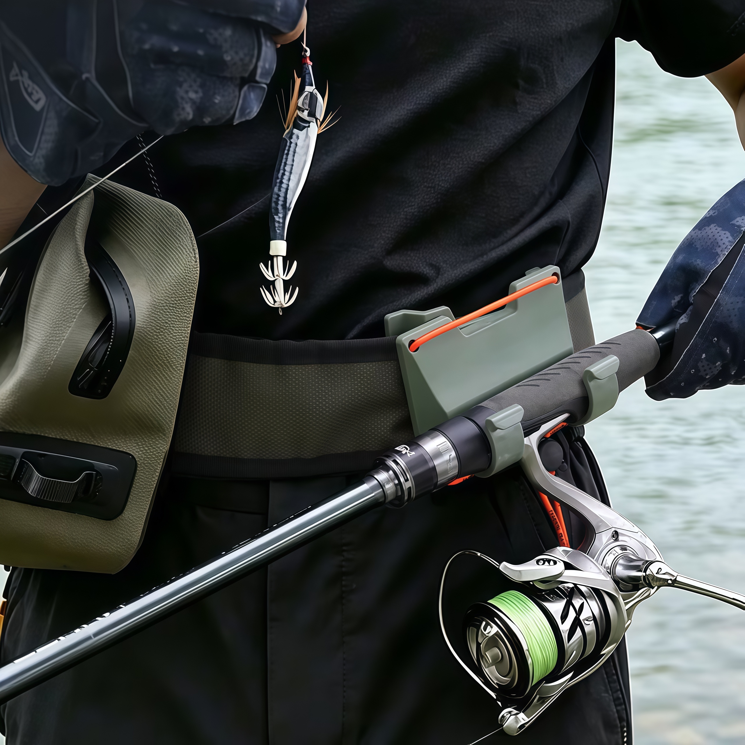 DEUKIO Outdoor Belt Clip Rod H - Fishing Belt 评论和价格