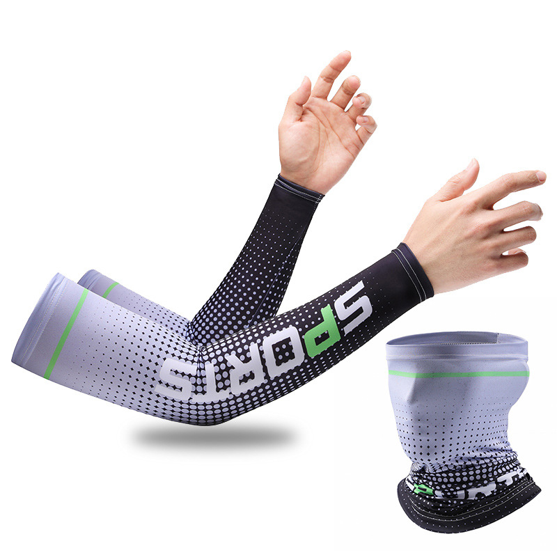 Sleeve Mask Set Summer Cycling - Fishing Mask Sun Protection 评论和价格