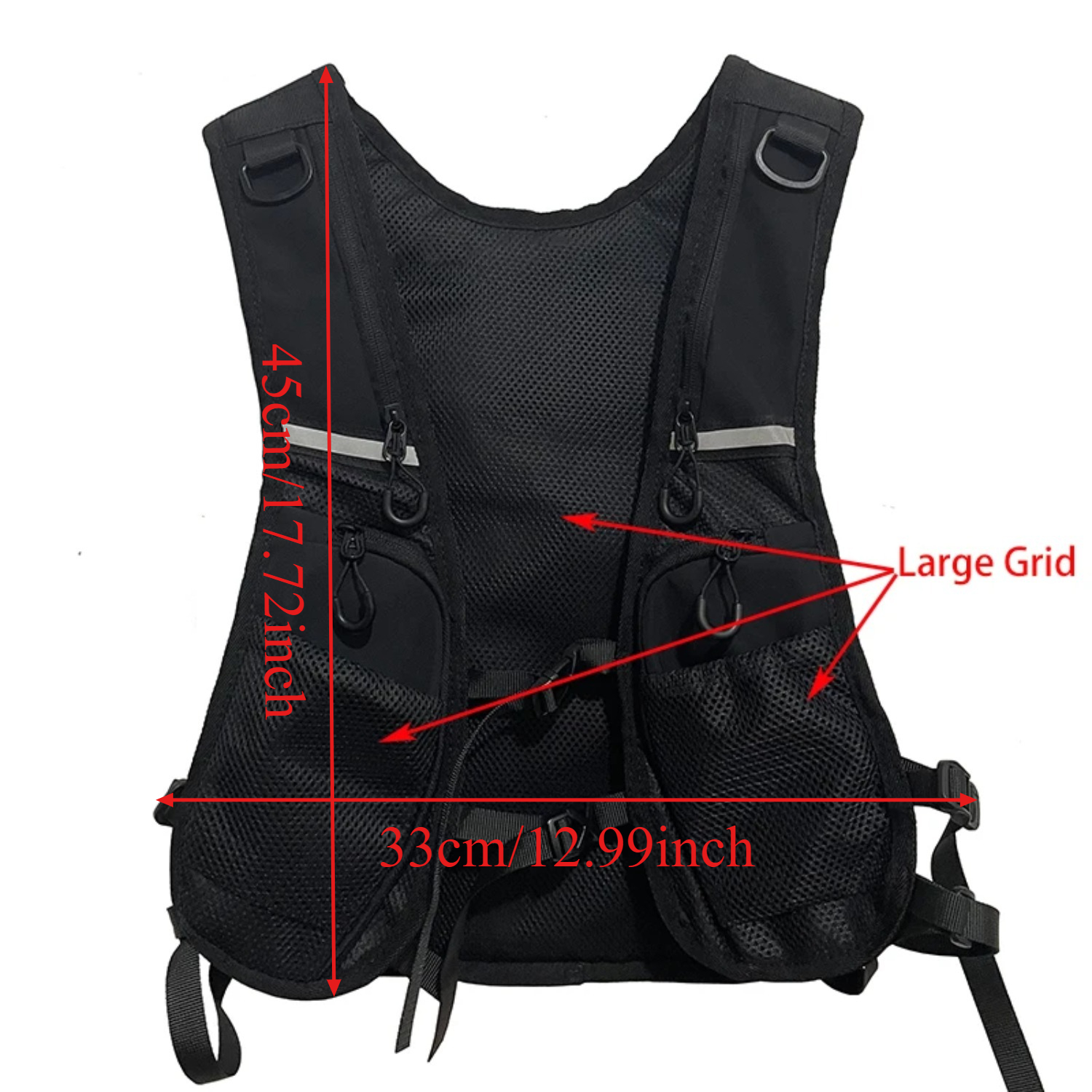 Multi-Pocket Tactical Chest Ve - Fishing Vest 评论和价格