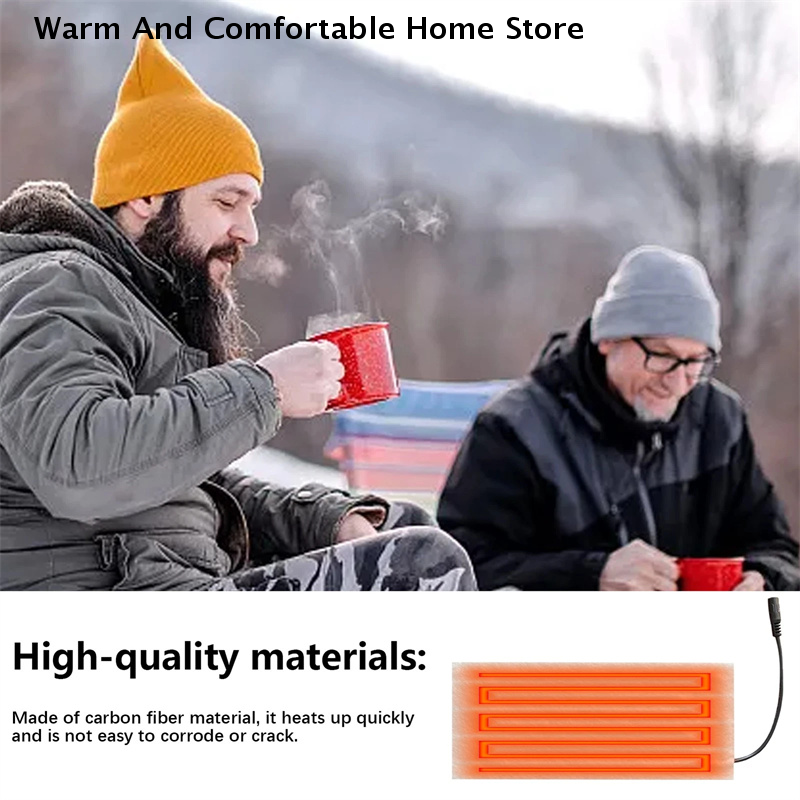 5V USB Warm Paste Pads Fast-He - Fishing Vest 评论和价格