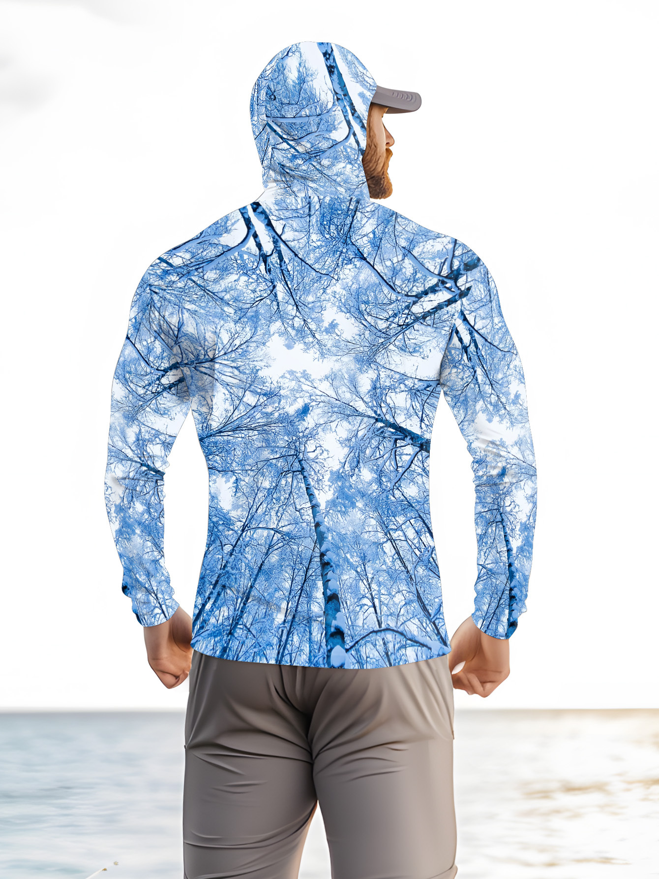 Fishing hooded sweatshirt men' - Fishing Hoodie 评论和价格