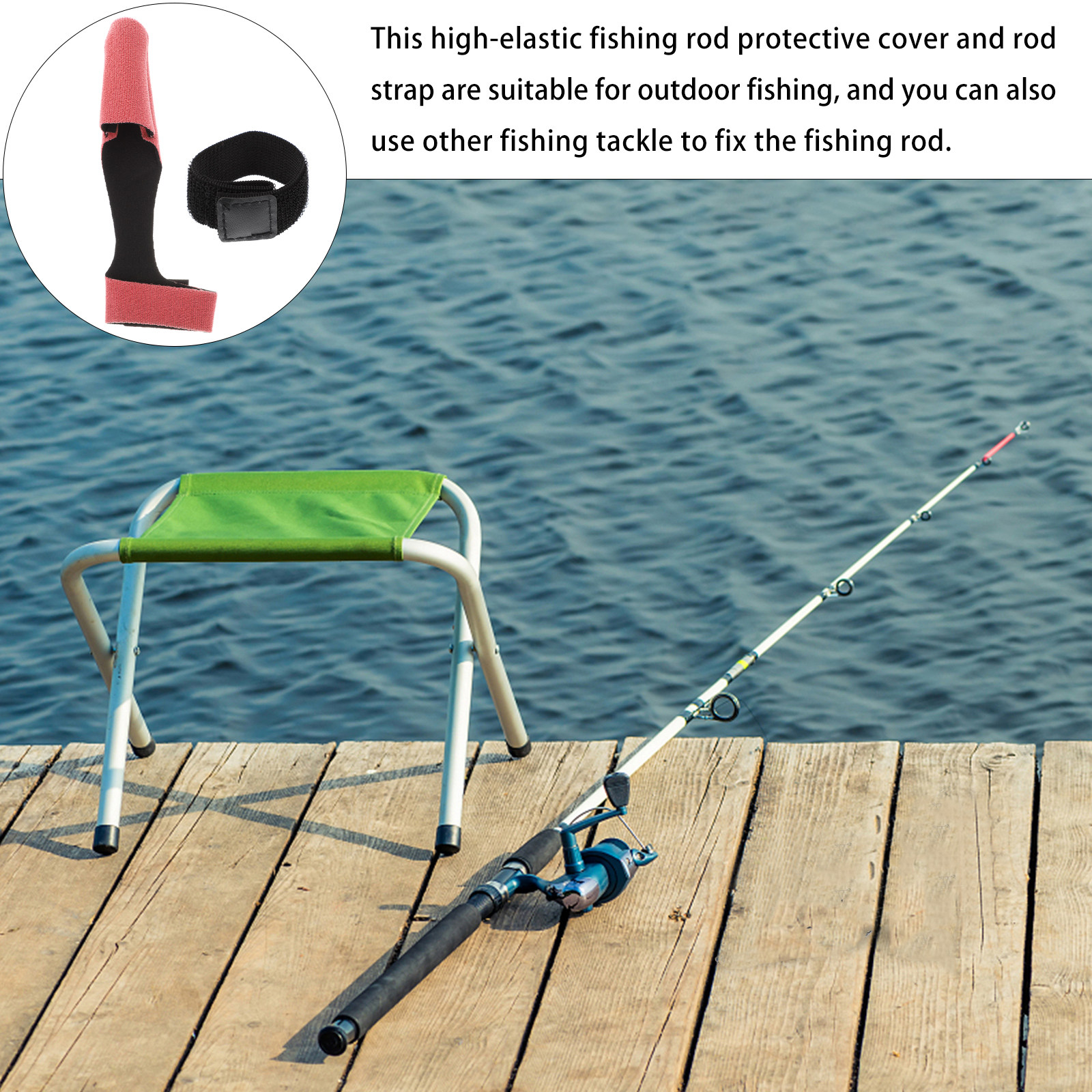 2 Sets Fishing Rod Tip Protect - Fishing Socks 评论和价格